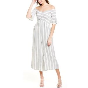 Ali & Jay Striped Culotte Jumpsuit XS